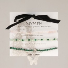 Conjunto de pulseras de gemas del… · AW-NyBlt-01 | HogarLider