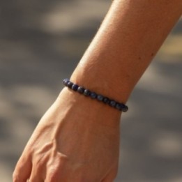 Pulsera de Poder Pequeña (17cmx6mm) - Sodalita | HogarLider