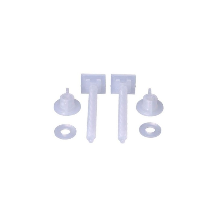 JUEGO DE TORNILLOS PARA TAPA WC 9 cm | HogarLider