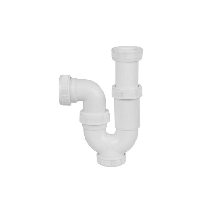 SIFON CURVO EXTENSIBLE 1" 1/2" SIN VALVULA | HogarLider
