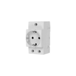 TOMA DE CORRIENTE TIPO SCHUKO T/TL 16A MODULAR | HogarLider