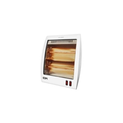 ESTUFA DE CUARZO CON SISTEMA ANTI - VUELCO 400 / 800 W, 30 x 13,5 x 37 cm