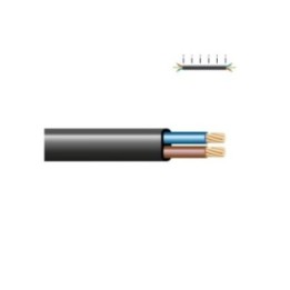 MANGUERA PLANA H03VV-F 2 x 0,75 mm² NEGRA EURO/m | HogarLider