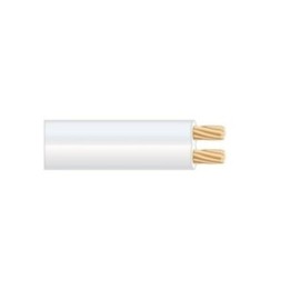 CABLE PARALELO TELÉFONO 2 VIAS BLANCO EURO/m | HogarLider