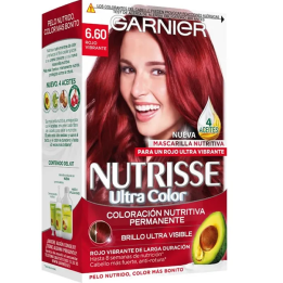 Garnier Tinte Pelo Nutrisse 6,60 Rojo Intenso | HogarLider