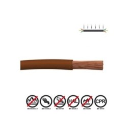 CABLECILLO H07Z1-K 2,50 mm² MARRÓN EURO/m | HogarLider