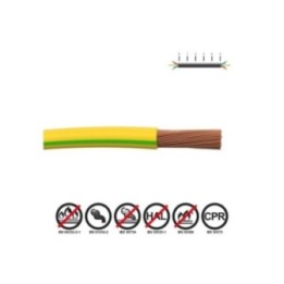CABLECILLO H07Z1-K 2,50 mm² BICOLOR EURO/m | HogarLider