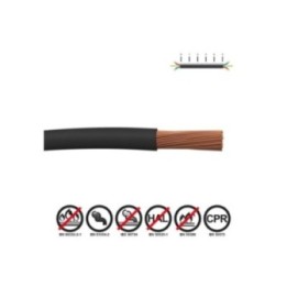 CABLECILLO H07Z1-K 4,00 mm² NEGRO EURO/m | HogarLider