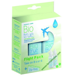 Biotrue Solucion Unica Flight Pack 2x60ml | HogarLider