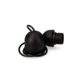 CONJUNTO COLGANTE NEGRO E27 LONGITUD 80cm | HogarLider