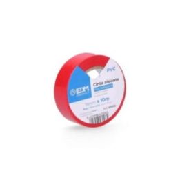 CINTA AISLANTE CALIDAD "SUPRA" ROJA 19 mm x 10 m | HogarLider