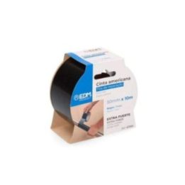 CINTA AMERICANA NEGRO 50 mm x 10 m | HogarLider
