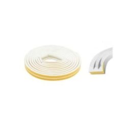 BURLETE CAUCHO TIPO E BLANCO 9 mm x 6 m | HogarLider