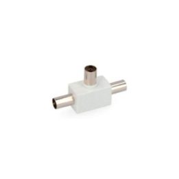 DERIVADOR TV 1 BASE + 2 CLAVIJAS RETRACTILADO | HogarLider