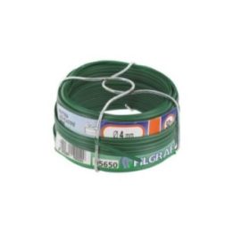 ALAMBRE FORRADO VERDE, CALIBRE 4 mm x 50 m | HogarLider