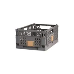 CAJA ALMACENAJE PLEGABLE GRIS 50 x 33 x 25 cm | HogarLider