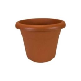 MACETA DE INYECCIÓN COLOR TERRACOTA Ø35 x 26 cm | HogarLider