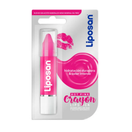 Liposan Crayon Bálsamo Labial Con Color Hot Pink | HogarLider