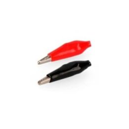 PINZA TIPO COCODRILO 2 UNIDADES 1 ROJA + 1 NEGRA | HogarLider