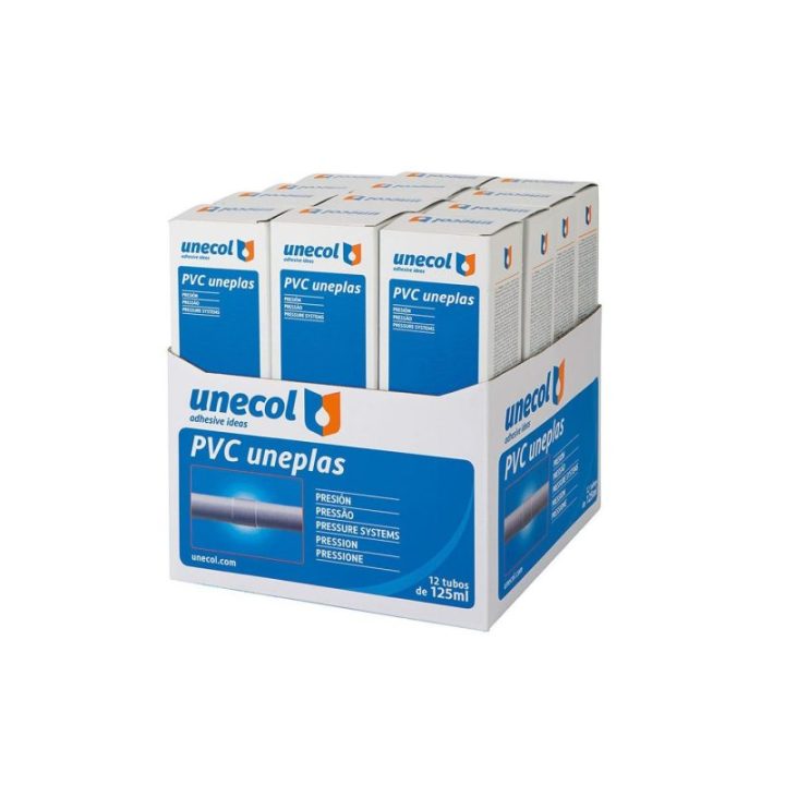 ADHESIVO PVC UNEPLAS TUBO 125 ml… · EL3-47689 | HogarLider
