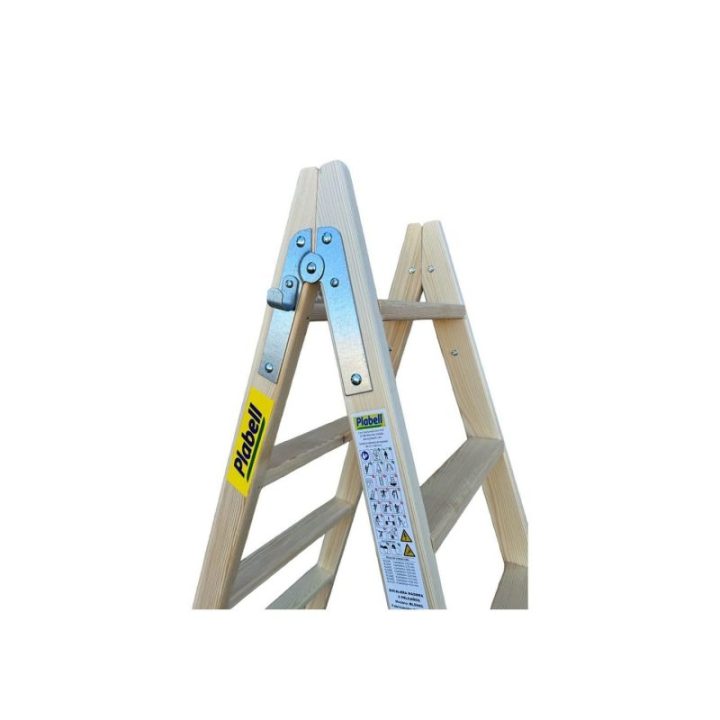 ESCALERA DE MADERA 5 PELDAÑOS 139cm PLABELL | HogarLider