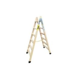 ESCALERA DE MADERA 6 PELDAÑOS 164cm PLABELL | HogarLider