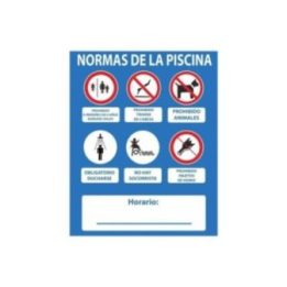 CARTEL NORMAS PISCINA PVC 0,4mm… · EL3-09038 | HogarLider