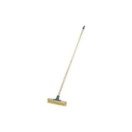 CEPILLO CLASICO CON PALO DE MADERA, 24 x 126 cm | HogarLider