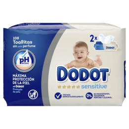 Dodot Sensitive Toallitas 108 Unidades | HogarLider
