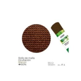 MALLA DE OCULTACIÓN MARRÓN 90 g/m² 1 x 50 m | HogarLider