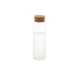 BOTELLA DE VIDRIO CON TAPA DE BAMBÚ… · EL3-73270 | HogarLider