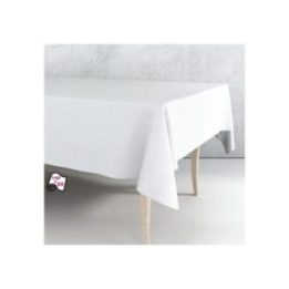 ROLLO DE HULE MANTEL BLANCO LISO 1,40 x 25 m | HogarLider