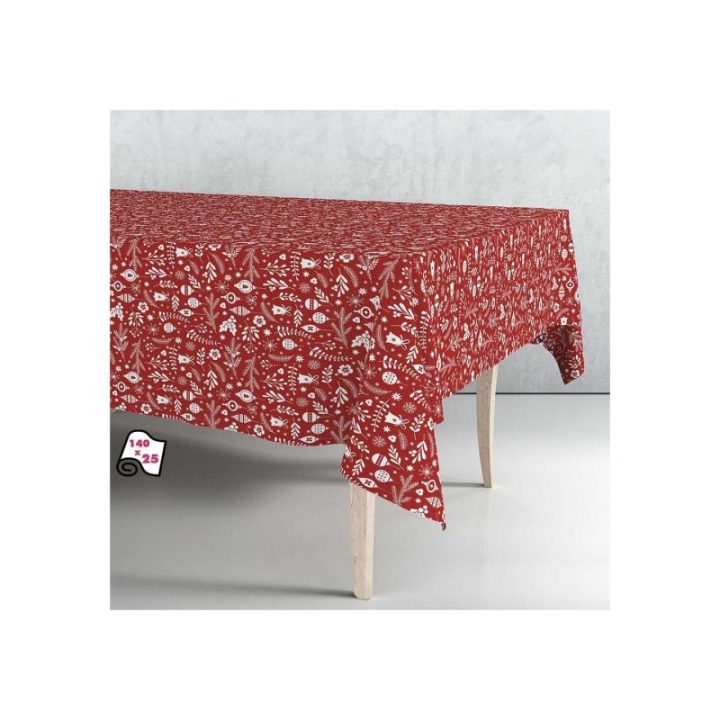 ROLLO DE HULE MANTEL NAVIDAD ROJO… · EL3-68641 | HogarLider