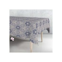 ROLLO DE HULE MANTEL MANDALA AZUL 1,40 x 25 m | HogarLider