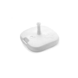 BASE DE PARASOL 16 L BLANCO 44 x 44 x 12 cm | HogarLider