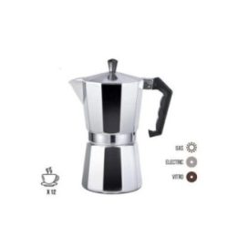 CAFETERA DE ALUMINIO 12 TAZAS | HogarLider