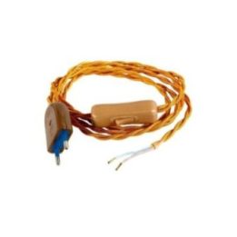 KIT CORDON 2 x 0,75 mm, 120 + 80 cm, 2 m, ORO | HogarLider