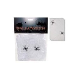 TELARAÑA HALLOWEEN CON 2 ARAÑAS 50 x 40 cm | HogarLider