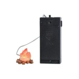 FUEGO PARA BELEN LED 2xAA 3x3x3cm | HogarLider