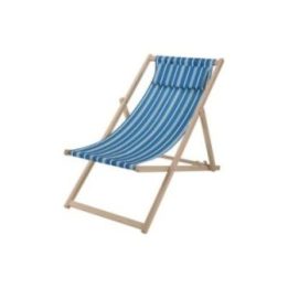 SILLA PLEGABLE DE TELA Y MADERA 97 x 56 x 85 cm | HogarLider