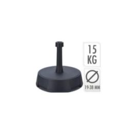 BASE DE PARASOL 15 kg ANTRACITA Ø19 - 38 mm | HogarLider