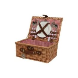 CESTA DE PICNIC COMPLETA 26 x 38 x 18 cm | HogarLider