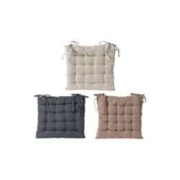 COJÍN PARA SILLA COLORES SURTIDOS 40 x 40 x 6 cm | HogarLider