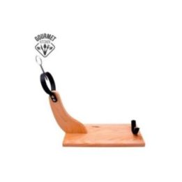 JAMONERO DE MADERA DE PINO CLARO 44 x 41 cm | HogarLider