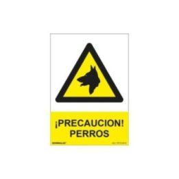 SEÑAL PELIGRO PRECAUCIÓN PERROS PVC… · EL3-09028 | HogarLider