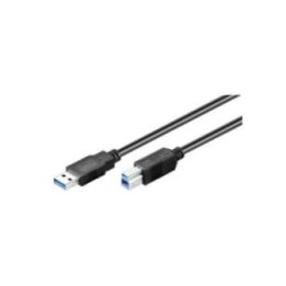 CABLE USB 3.0 A-B 2m NEGRO | HogarLider