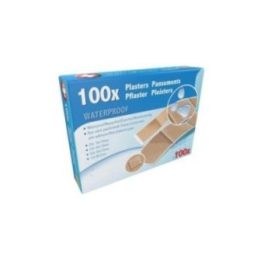 TIRAS ADHESIVAS IMPERMEABLES 100 uds | HogarLider
