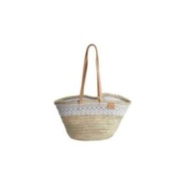 BOLSO NOVA DE PALMA CON PUNTILLA Y ASAS | HogarLider