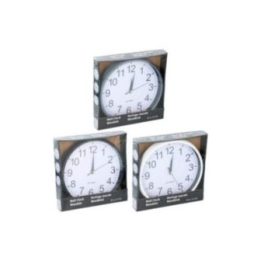 RELOJ DE PARED Ø25x3cm 3 COLORES SURTIDOS | HogarLider
