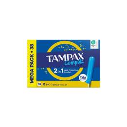 Tampax Compak Tampón Regular 38 U | HogarLider